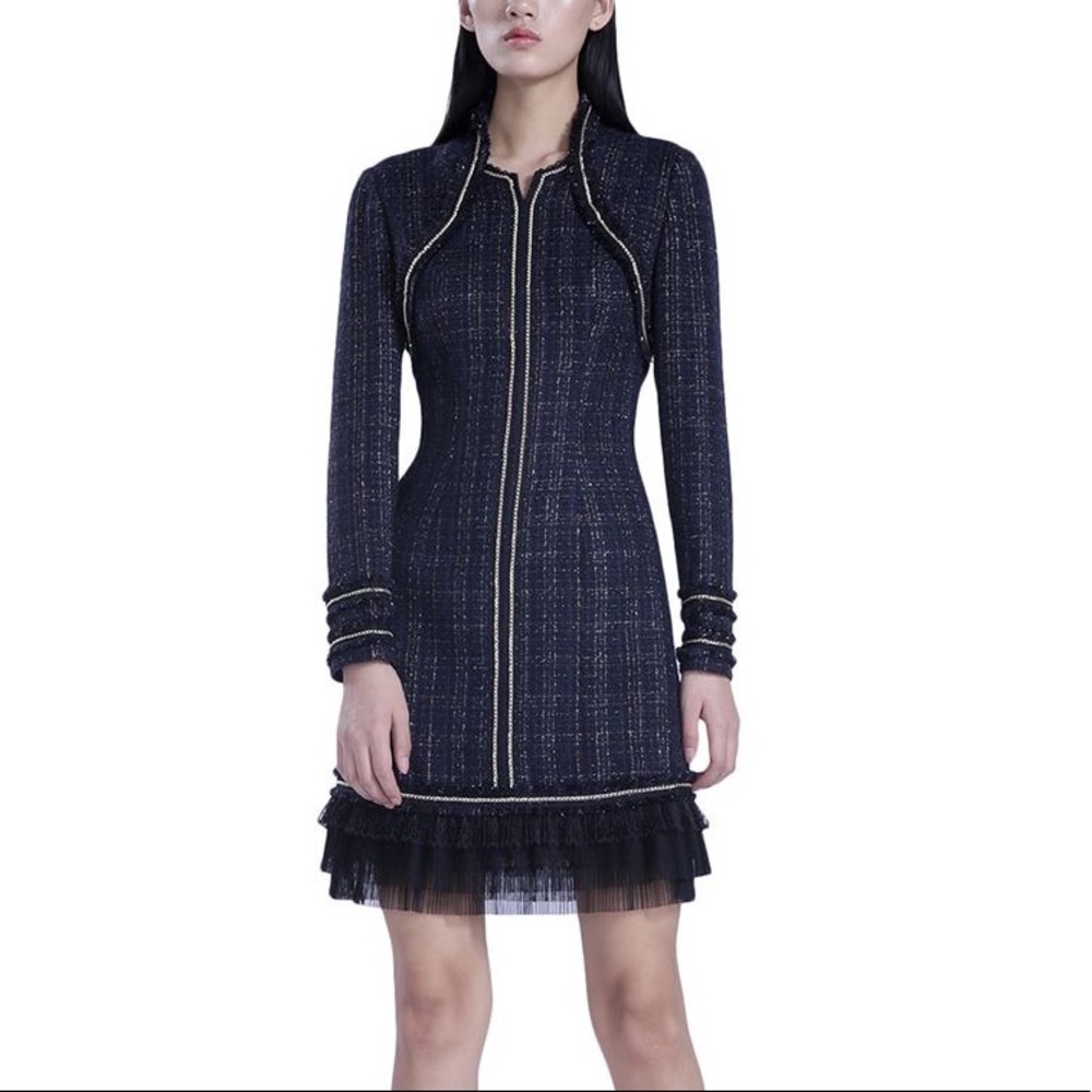 Tweed short dress